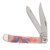 Bear & Son SMKW Exclusive Star Spangled Firecracker Trapper Red, White & Blue UV Reflective/Glow in the Dark Micro Pearl SSF54