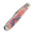 Bear & Son SMKW Exclusive Star Spangled Firecracker Trapper Red, White & Blue UV Reflective/Glow in the Dark Micro Pearl SSF54