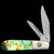 Bear & Son SMKW Exclusive Star-Spangled Firecracker Glow in the Dark and UV Reflective Barlow Folding Knife SSF281