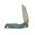 MICROTECH MSI MINI RAM-LOK FULL SERRATED MARFIONE SELECT BRONZED STONEWASH FINISH ANTIQUE GREEN ANODIZED FLUTED TITANIUM W/ BRONZE TITANIUM BRONZED DOUBLE VAPOR BLAST STAINLESS MT210M15MS2