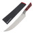 Microtech Butcher Knife Stonewash/Merlot G-10 with Titanium Bolsters MT3800B10MR