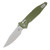Microtech SOCOM RAM-LOK Folding Knife Stonewash S/E Frag Patterned OD Green MT160RL10FROD