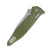 Microtech SOCOM RAM-LOK Folding Knife Stonewash S/E Frag Patterned OD Green MT160RL10FROD