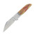 Finch Knife Co Geneva Spur Framelock Folder Cream Soda Resin 154CM Wharncliffe GS530