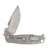 DPX Gear Hest 4.0 Framelock Folder Green Canvas Micarta Stonewash Magnacut Blade DPXHSF402