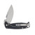 DPX Gear Hest F Folder Black Textured Titanium STN WSH Sleipner Steel Drop Point DPXHSF450