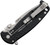 DPX Gear Hest F Folder Black Sculpted Aluminum Handle Stonewash M390 Blade DPXHSF451
