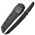 North Mountain Blade The Chop Tactical Matte Black Tanto Fixed Knife 01 Steel NMB2413XLO1F