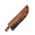 Lishen Knives Northern Scalpel Fixed Blade Knife Natural Canvas Micarta with Forest Green Liners LKNSNATCAN