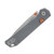 Kizer Begleiter 2.9 Folding Knife Satin S35VN/Gray Aluminum KI3458.2BDA1