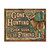 Gone Hunting Tin Sign