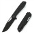 Wixco Ragnar Folding Knife Black PVD 14C28N Blade Black G10 Handle WX11-A