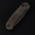 Ferramonster Spectrum Folder Black STN WSH 154 CM Blade OD Green Canvas Micarta Handle FM23004CP - D