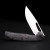 Ferramonster Ferrox Folder Hand Rubbed Satin M390 Blade Dark Matter Purple FatCabon Fiber-TI Handle FM23006 - E