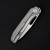 Ferramonster Xandros Folder Hand Rubbed Satin S90V Blade Bead Blast STN WSH TI Handle FM23007-A