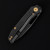 Ferramonster Xandros Folder Black STN WSH S90V Blade Black STN WSH TI Handle FM23007-B