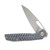 Ferramonster Xandros Folder Hand Rubbed Satin S90V Blade Tiger Stripe Pattern Flamed TI HandleFM23007-C