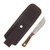 Woods Monkey Lil Widdle Chete Fixed Blade Knife Brown Bone LILWIDDLECHETEBROWN