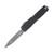 Microtech UTX-70 Gen IV OTF Automatic Knife Apocalyptic D/E Black AUMT1147410AP