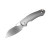 GiantMouse ACE Biblio-XL Folder Satin Magnacut Blade Textured Titanium Handle GMBIBLIO-XL-TI-MC