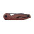 GiantMouse ACE Jagt Folding Knife PVD Elmax Blade Burlap Micarta Handle GMJAGT-BURLAP-PVD