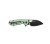 GiantMouse ACE Riv Framelock Folder Mint Green Anodized TI Handle Black DLC S90V Blade GMRIV-TI-MINT