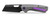 Vosteed Nip-L Left Hand Folding Knife Blk STN WSH Elmax Blade Dim Gray TI Handle A4206