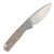 Vosteed Psyop Top Linerlock Folding Knife (CPM S35VN, Ti/Micarta)