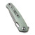 Sencut Vesperon Folding Knife Natural G-10 Handle Satin 9Cr18MoV Drop Point Blade S20065-2