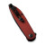 Sencut Bocll II Folding Knife Burgundy G-10 Handle Black Stonewashed D2 Blade S22019-3