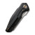 WE Knife Co Star Hawk Folding Knife Black Titanium Handle Bead Blasted 20CV Blade WE21017-3