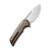 WE Knife Co Mini Malice Folder Bronze Titanium Handle Bead Blasted 20CV Blade WE054BL-4