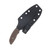 Hinderer Flashpoint Fixed Knife Black DLC Magnacut Sheepsfoot Blade Black G10 Handle KFPSHFDLCBK