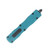 Microtech Dirac Delta OTF Automatic Knife Black Dagger/Cyan AUMT2251CN