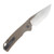 Kershaw Auto Launch 23 FDE G-10 Handle Two Tone CPM 154 Trailing Point Blade AUKS7305FDE