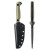 Toor Krypteia Fixed Knife Ranger Green G-10 Handle Black CPM M4 Blade W/Sheath KRYPTEIARG