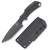 Bastinelli R.E.D. V2 Fixed Blade Knife Black