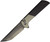 North Mountain Blade Chop 2 Button Lock Folder Carbon Fiber Handle Black DLC Blade NMB2407GRCFD