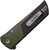 North Mountain Blade Chop 2 Button Lock Folder Carbon Fiber Handle Green Alum. Bolster NMB2407SGCFD