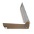 North Mountain Blade Chop 2 Crossbar Lock Folder Tan Frag G-10 Handle Tanto Blade NMB2418TANG5