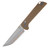 North Mountain Blade Chop 2 Crossbar Lock Folder Tan Frag G-10 Handle Tanto Blade NMB2418TANG5