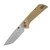 North Mountain Blade Chop Crossbar Lock Folding Knife SLD-Magic/Brass NMB2532CU