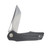 Grissom Knife & Tool SMKW Exclusive Baby Zeus Folding Knife Carbon Fiber Handle Stonewash Tanto GKTBZ-CFT-SW