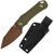 Tenable Loki Fixed Blade Knife Rose Gold D2/Olive Green G-10 G1058A3