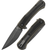 Tenable Kratos Linerlock Folding Knife Blackwash Nitro-V/Green & Black G-10 T1024A4