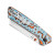 Kizer Madrac Folder Multi Colored Vortex Pattern Micarta Handle Satin Blade