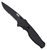 SOG Flash II AO Folder Black GRN Handle PS Black TiNi AUS-8 Drop Point Blade SOG-TFSA98-CP