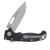 Demko Knives AD20 Slim Folding Knife Magnacut Clip Point Black G10 AD20SLIM-MC-CLIP-G10-BLACK