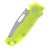 Demko Knives AD20 Slim Folding Knife Magnacut Clip Point - Dayglow G10 AD20SLIM-MC-CLIP-G10-DAYGLOW
