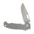 Demko Knives AD20 Slim Folding Knife Magnacut Clip Point - K1 Smooth Titanium AD20SLIM-K1-MC-CLIP-TITANIUM-SMOOTH